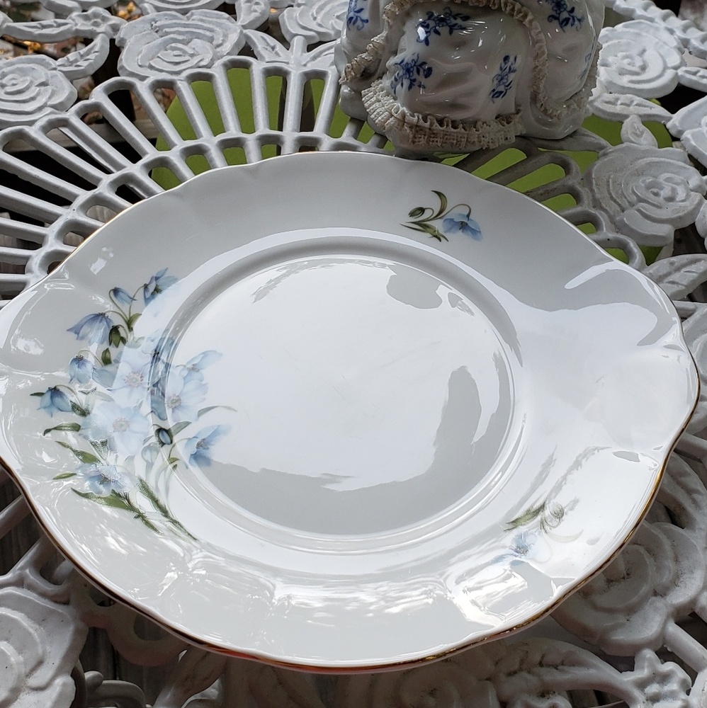 🌹NEW🌹Vintage DUCHESS Fine Bone China Cake Plate